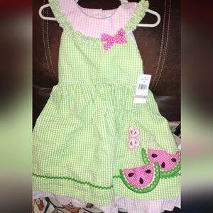 Girls Emily Rose Watermelon dress
